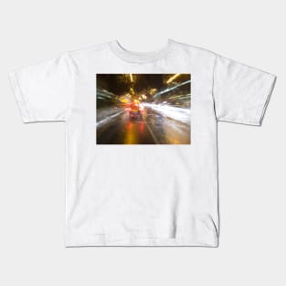 Driving Rain Kids T-Shirt